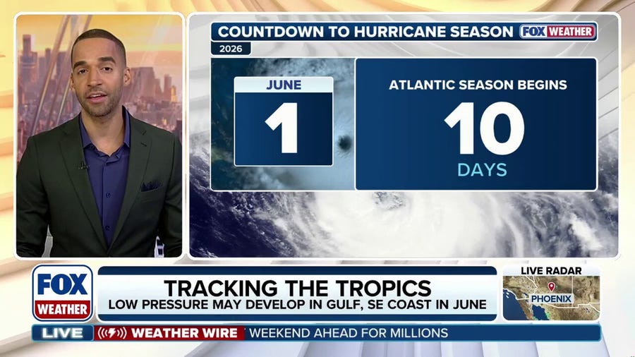 Tracking hints of early-season tropical trouble in first weeks of June