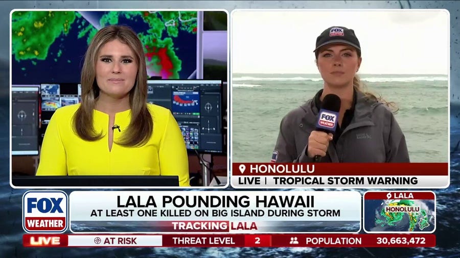 Lala leaves trail of damage across Hawaii as heavy rain, gusty winds continue