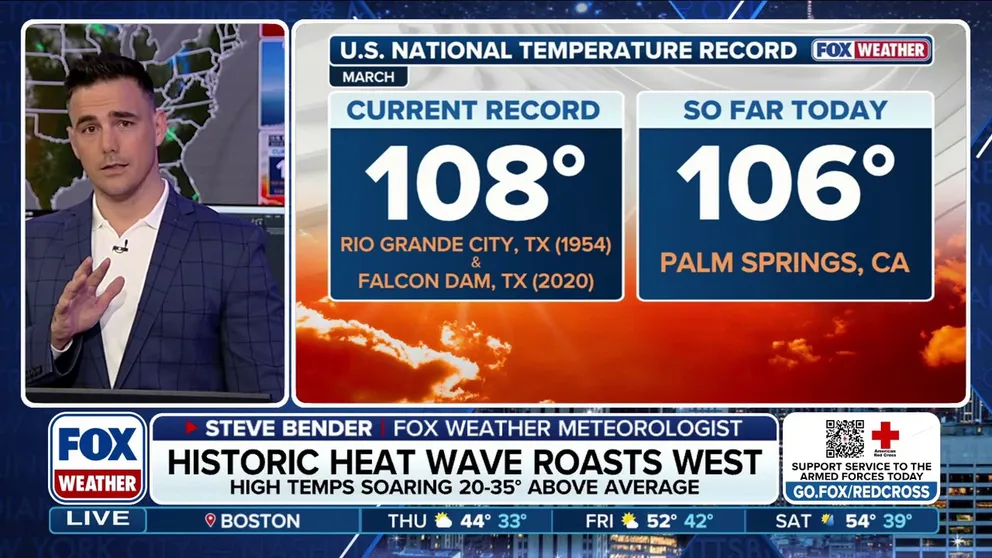 Extreme heat across Southwest as record temperatures bake the region ...