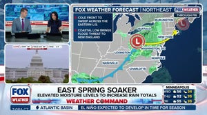 Low-pressure system to lash Northeast with heavy rain, heightening flood and severe storm risks