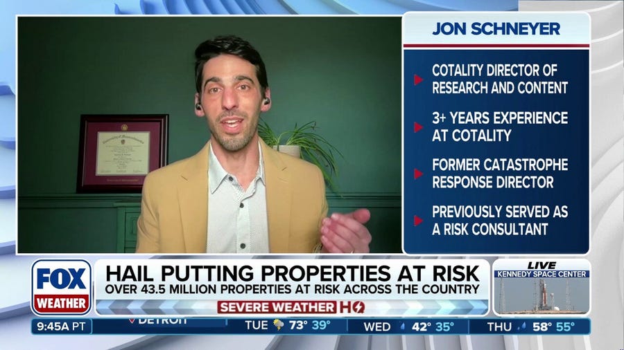 New data indicates hailstorms can be as destructive as Category 4 Hurricanes, expert says 