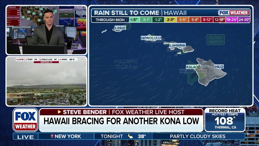 Hawaii bracing for another Kona Low