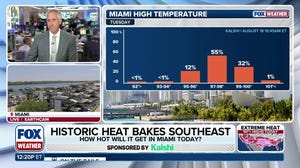 How warm will Miami get during the heat wave?