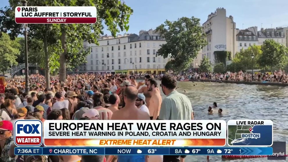 A massive heat dome continues to lock in extreme conditions across parts of Europe as scorching temperatures rage on. Managing editor for The Points Guy, Clint Henderson, joins FOX Weather to discuss the impacts on European travel. Latest: