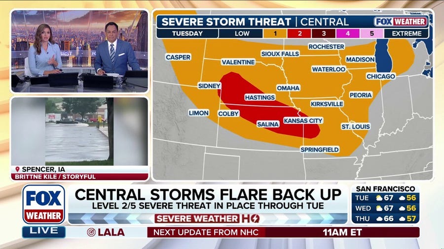 Midwest in the bullseye for severe storms as flood threats grow