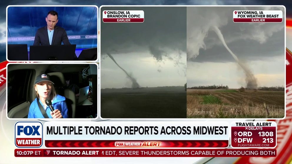 After a full day of monitoring severe storms, FOX Weather Meteorologist Haley Meier provides a final update, recapping the widespread outbreak and key impacts observed throughout the day.