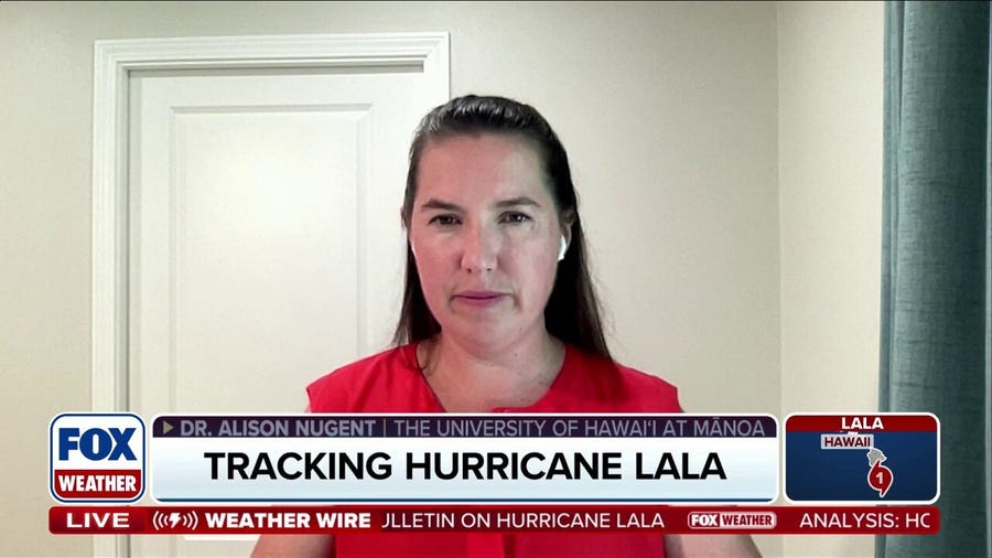 Officials have their eye on Hurricane Lala as it approaches Hawaii