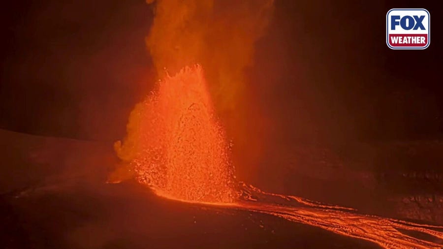 Watch: Kilauea spews lava during 52nd eruptive episode