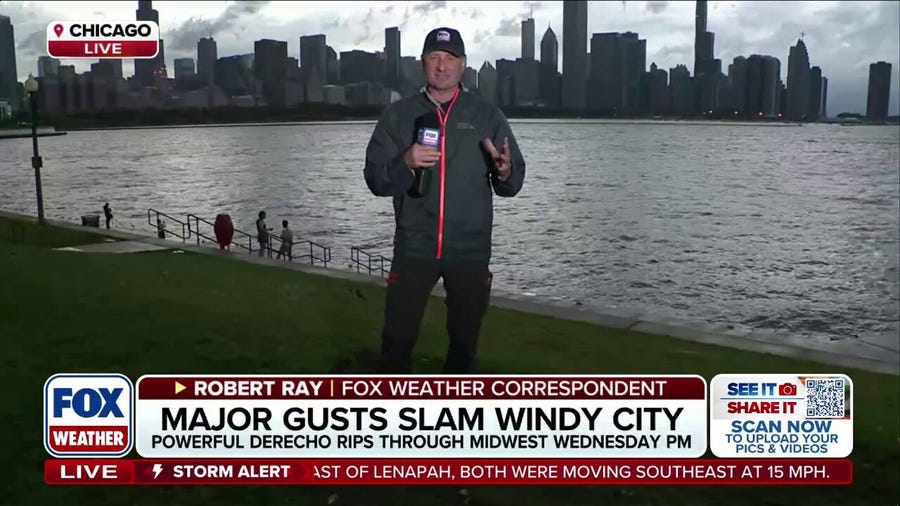 SEVERE WEATHER HQ: Robert Ray reports live from Chicago