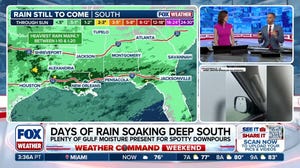 Deep South facing days of rain for Mother's Day weekend festivities 