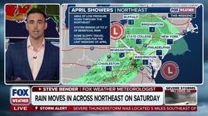 Weekend washout of heavy rain expected for Northeast US