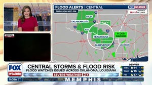 Summer storms spark 1,000-mile flood threat across Central, Southern US