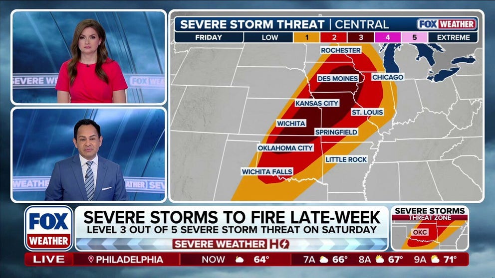 Strong tornadoes, hail, damaging winds target millions from Texas to ...