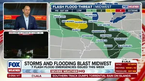 Relentless severe storms and flood threat to slam Midwest, Ohio Valley into the weekend