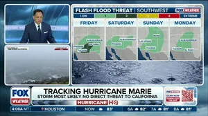 Hurricane Marie fuels Southwest moisture, prompting multiday flood threat 