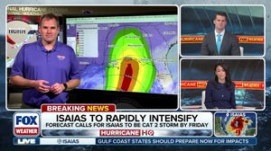 National Hurricane Center Director, Michael Brennan updates FOX Weather on Tropical Storm Isaias