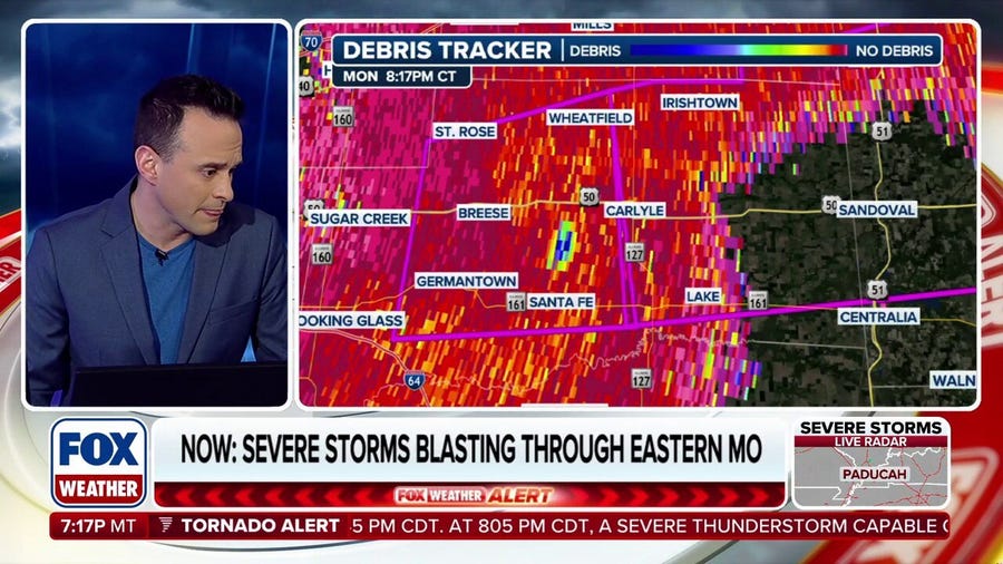 First confirmed tornado in Illinois 