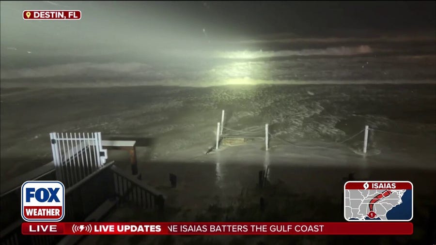 Hurricane Isaias unleashes wind gusts, coastal flooding and life-threatening storm surge in Florida