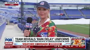 Florida minor league baseball team debuts 'rain delay' uniforms