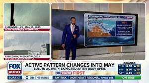 Weather pattern shift signals a quieter May for severe storms following active April