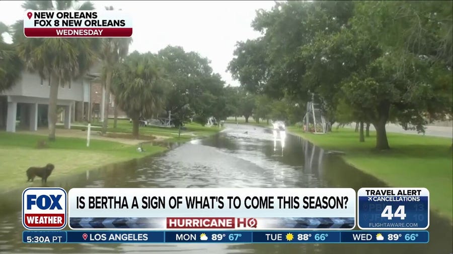 Is Bertha a sign of what's to come this hurricane season?
