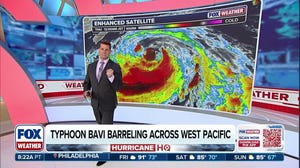 Tropical Storm Bavi targets China with heavy rain and flooding