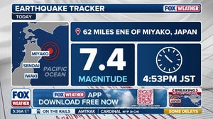 Massive magnitude 7.4 earthquake rattles Japan triggering Tsunami Warnings, evacuations
