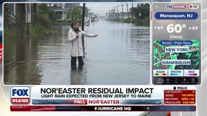 Watch: New Jersey Shore Swamped By High-Tide Flooding Amid Departing Nor'easter