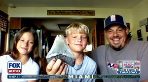 Pennsylvania family finds Megalodon tooth while vacationing in New Jersey