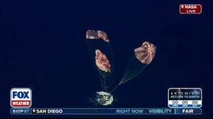 SPLASHDOWN: Artemis II reenters Earth's atmosphere and splashes down in the Pacific Ocean