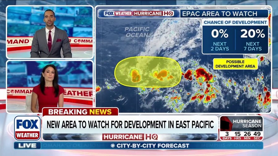 Tropics awaken: First area to watch for tropical development designated in Eastern Pacific