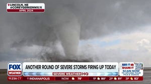 Dangerous severe weather outbreak begins to fire up in the Plains with strong tornado, huge hail threat