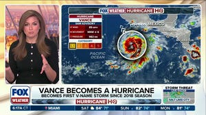 Hurricane Vance to rapidly intensify into major storm, while Champi threatens Taiwan and Japan