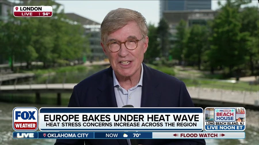 Rare heat alert issued for London as dangerous heat wave intensifies across Europe