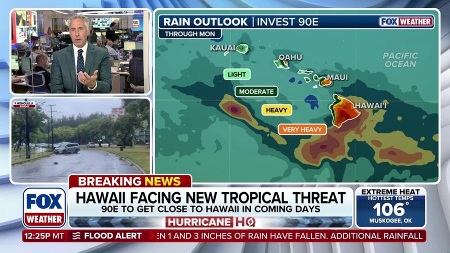 Hawaii facing another new storm threat this week