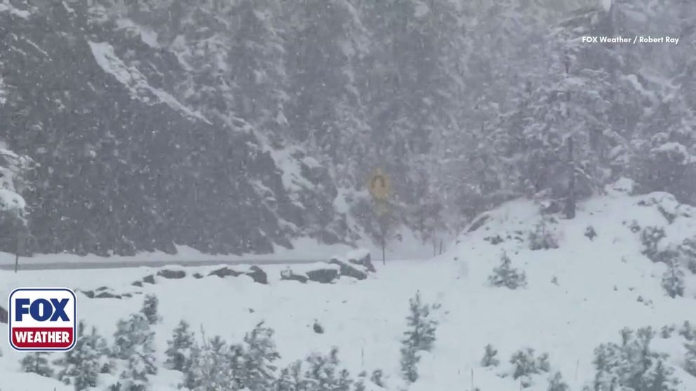 LATE SEASON SNOW ❄️: A rare May snowstorm is dumping heavy snow across Estes Park and the Colorado Rockies. FOX Weather’s Robert Ray is on the ground, powering through the wintry blast as spring takes a backseat. 