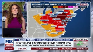 Severe storms ramping up for Northeast, offering some relief from smoky skies and heat