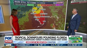 Tropical downpours target Florida with half a foot of rain possible into next week