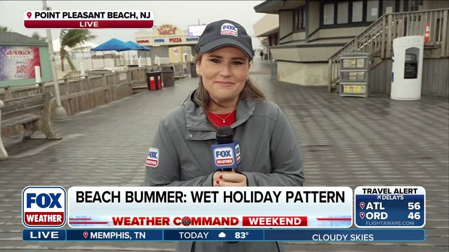 Northeast sees soggy start to Memorial Day weekend
