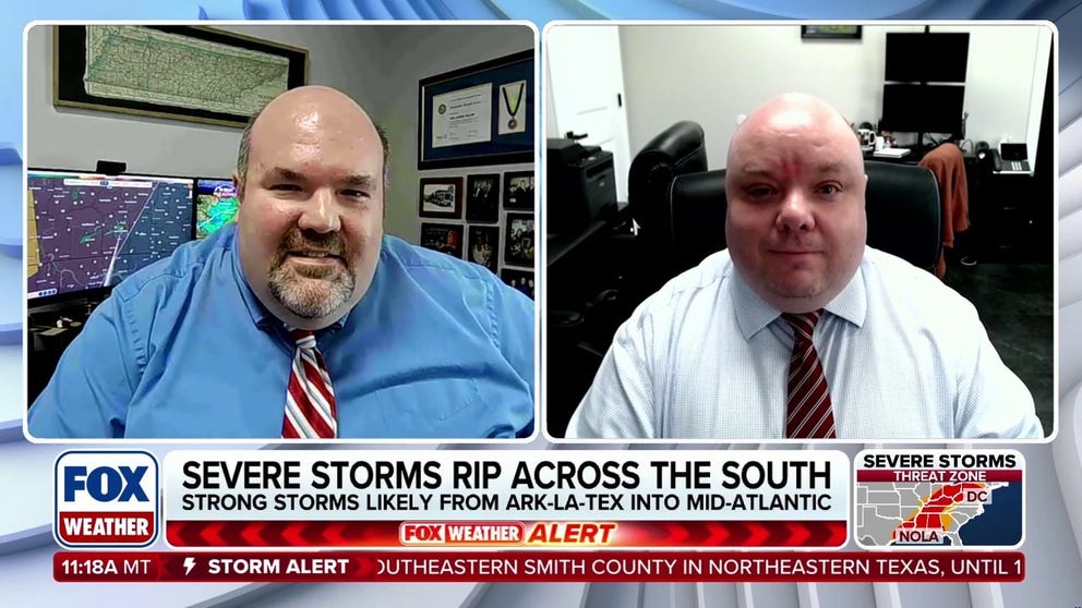 Southern US on alert amid severe storm threat | Latest Weather Clips ...