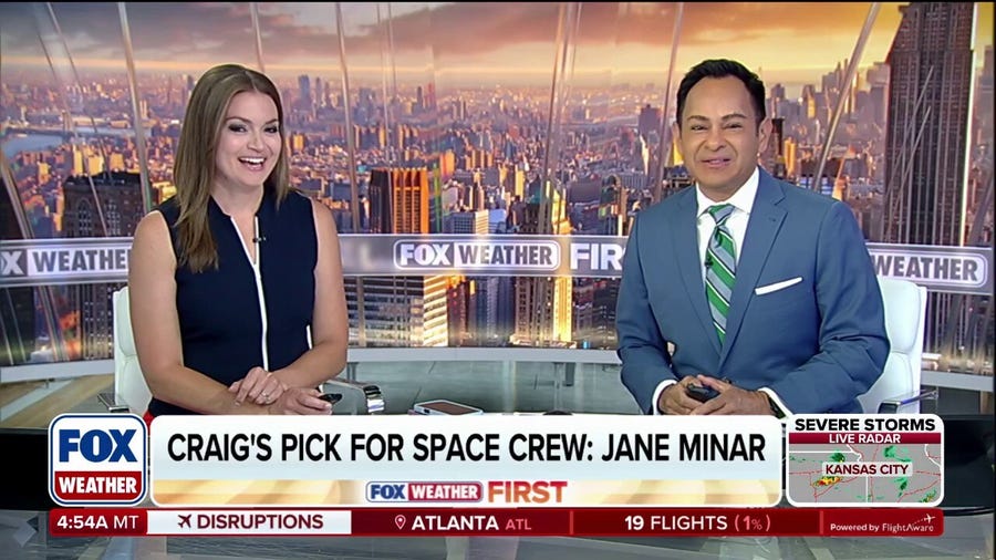 FOX Weather meteorologists select dream space crew