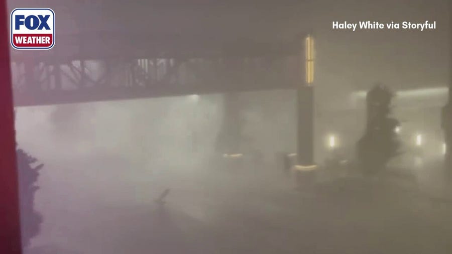 Watch: Salina, Kansas, blasted by 113 mph wind gust