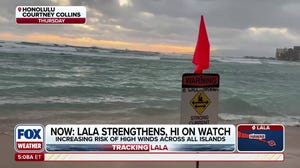 Tropical Storm Lala puts Hawaiian Islands on alert as it strengthens in Pacific