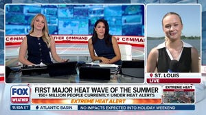 The first major heat wave of the summer has arrived across the US