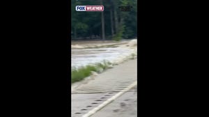 Watch: Floodwaters inundate Lesterville, Missouri, during Flash Flood Emergency
