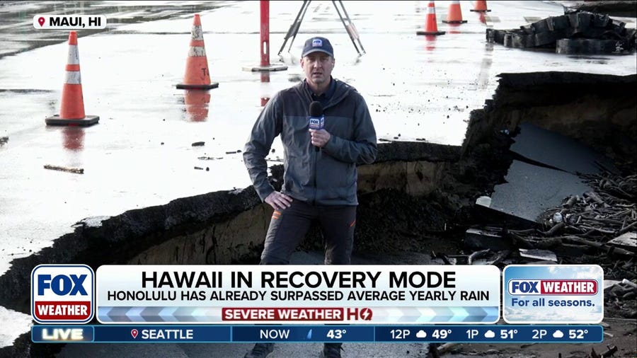Hawaii in recovery mode after historic rain and dangerous flooding slams the state