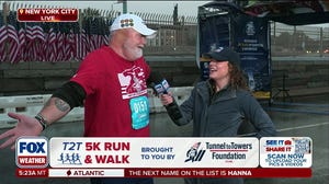 Tunnel to Towers 5K race set underway amid rain nor'easter