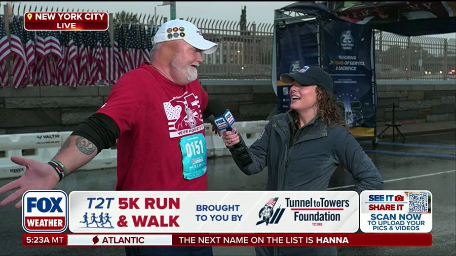 Tunnel to Towers 5K race set underway amid rain nor'easter