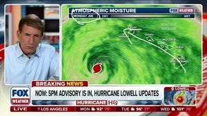 Hurricane Lowell barrels towards Hawaiian Islands as it churns in the Pacific