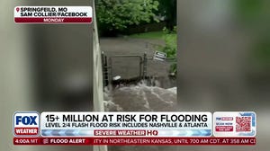 Flash flood threat expands across Central, Southern U.S. as storms continue to threaten millions after days of downpours